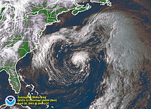 Subtropisk storm Ana i det vestlige Atlanterhav