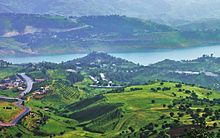 Lake Dukan near the city of Sulaymaniyah
