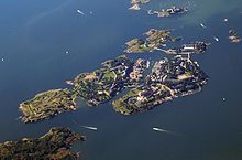 Suomenlinna dall'aria