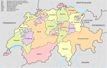 Swiss cantons