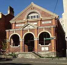 Památkově chráněný dům kvakerů, Sydney, Austrálie  