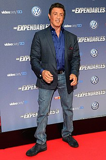 Sylvester Sly Stallone den 6. august 2014  
