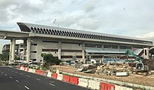 Tuas West Road MRT-asema lähestyy valmistumistaan