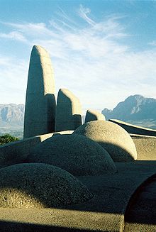 Elements of the monument