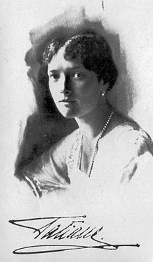 Großherzogin Tatjana Nikolajewna im Jahre 1916.