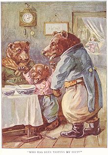 Ilustracija iz priljubljenih zgodb iz otroštva in pravljic
