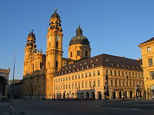 Theatinerkirche at Odeonsplatz