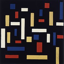 Theo van Doesburg 1917, Samenstelling VII (de drie genaden)
