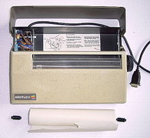 Silentype thermal printer