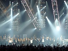 Another picture from the concert at the Giant Center