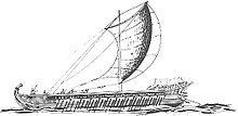 Starożytny grecki trireme