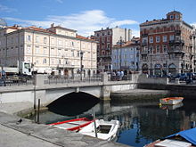 Ponterosso Square in the city center