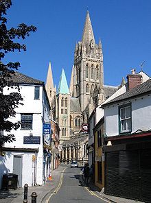 Truro-Kathedrale von der St. Mary's Street