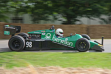 El Tyrrell 012 (fotografiado en el Festival de Velocidad de Goodwood 2008) compitió de 1983 a 1985.