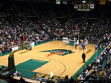 Università di Tulsa che gioca a basket contro l'Università dell'Alabama a Birmingham