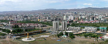 Vista panoramica su Ulaanbaatar, giugno 2009