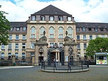 Entrance of the University Hospital