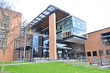 Paccar Hall, home of the Foster School of Business.