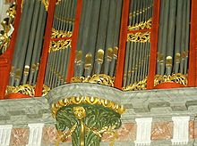 Os tubos da Igreja de St. James, Utrecht