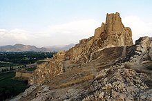 Castle of Van at Lake Van in eastern Turkey