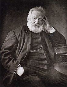 Fotogravure af Victor Hugo, 1883  