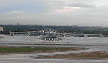 View of Sheremetyevo Terminal-D