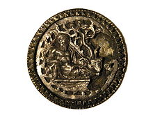 Disc brooch with depiction of the river god Dānuvius, 150-250 AD (Roman Museum Vienna).