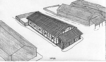Strip house in the camp suburb of the legion camp Vindobona