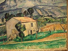 Casa en Provenza , Cézanne 1886/1890, Museo de Arte de Indianápolis