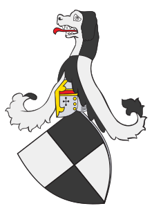 The ancestral coat of arms of the Hohenzollerns
