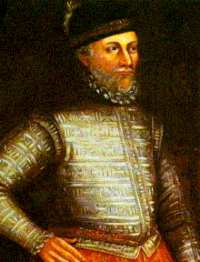 Imagen del siglo XVI del Conde de Warwick, que era conocido como el "Hacedor de Reyes".  