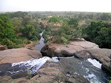 Watervallen bij Karfiguela, Burkina Faso