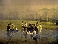 Водяные крысы Фрэнсиса Сатклиффа, цветная фотография, около 1890 года