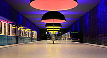 Subway station Westfriedhof