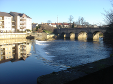 Wharfe-floden ved Wetherby  