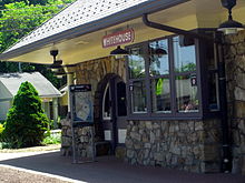 Estación de Whitehouse en la línea de Raritan Valley  