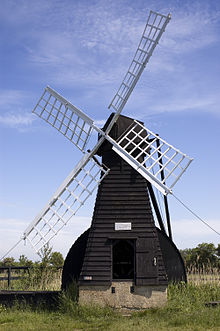 Vėjo siurblys Wicken Fen vietovėje