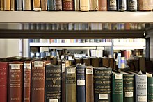 Book depository of the library of the Volkskundemuseum in Vienna