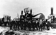 Celebration of the 1000th tanker filled with crude oil in Wietze in 1906