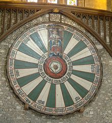 Esta, la Mesa Redonda de Winchester, data de la época de Eduardo I