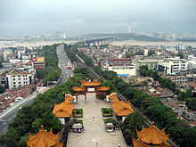 Bridge over the Yangtze River in Wuhan
