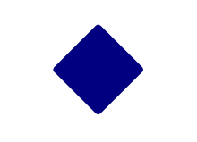 Badge van de 3e divisie van het leger van de Unie, XXV Corps  