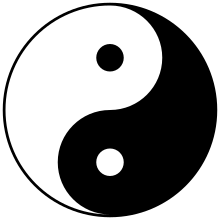 "Taiji-symboli" ( 太极图).  