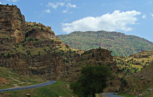 Zagros Mountains in northeastern Iraq