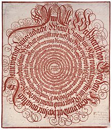 The beginning of the Book of Jesus Sirach as calligraphy, 1654 (Zurich Central Library)