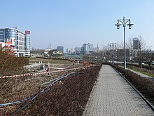 View of the centre of Katowice