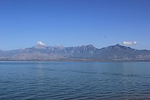 Lake Scutari near Shkodra in the north of Albania