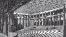 Festspielhaus w latach 70-tych XIX wieku