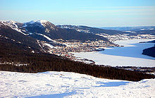 Åre with lake Åre