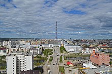 Vista de la ciudad de Yakutsk  